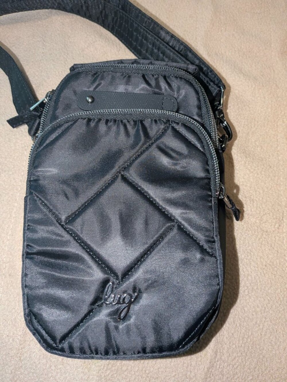 Lug Skeeter mini Convertible Crossbody black NWOT